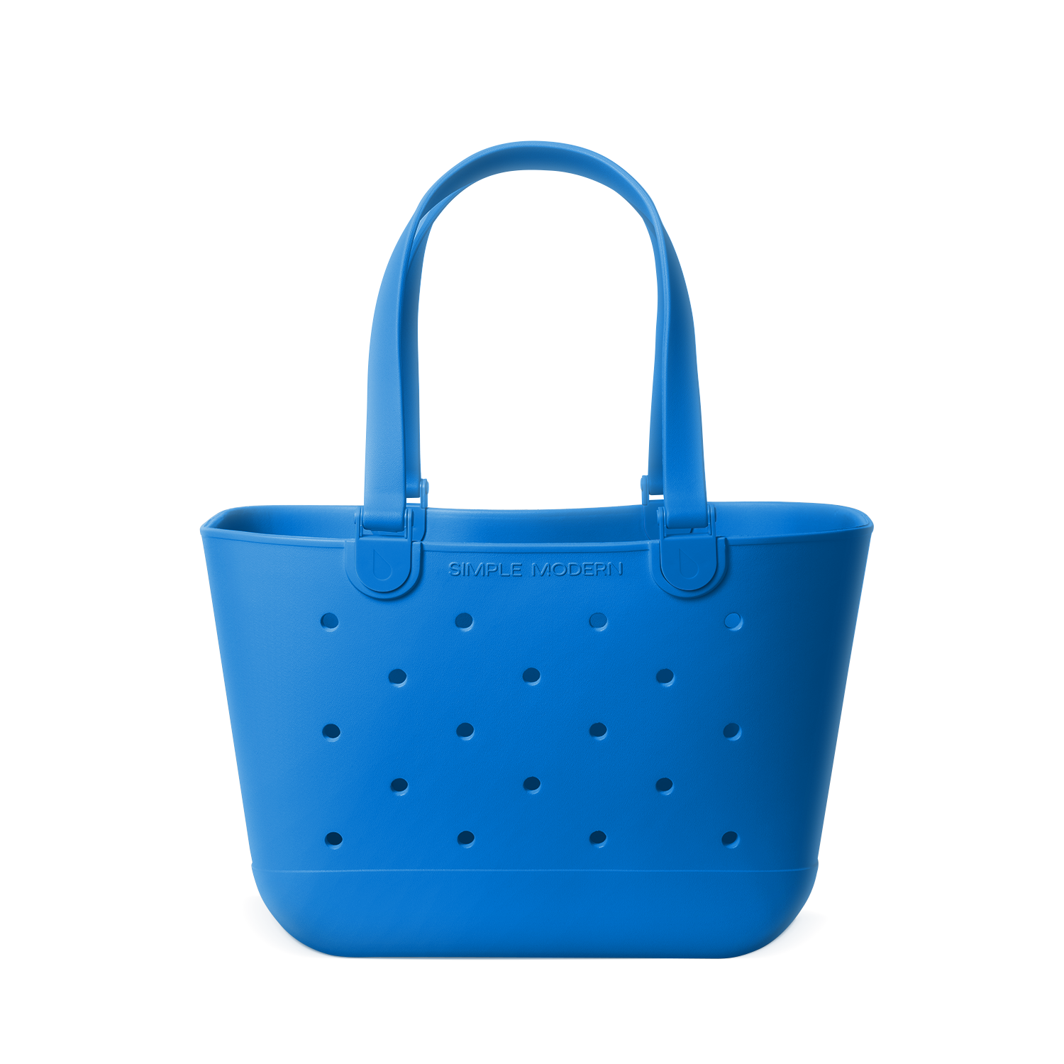 Vibrant blue and white product image with royal blue tones and clean white background providing high contrast for visibility.